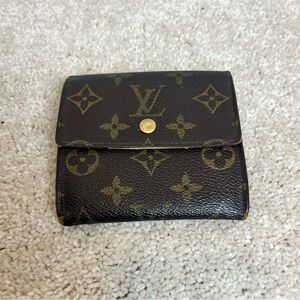 Authentic Louis Vuitton Monogram Elise Wallet